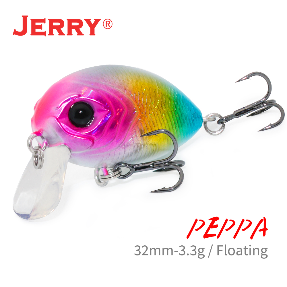 Fishing Lure Spoon - Jerry Peppa Wobbler Köder schwimmende Seefischerei