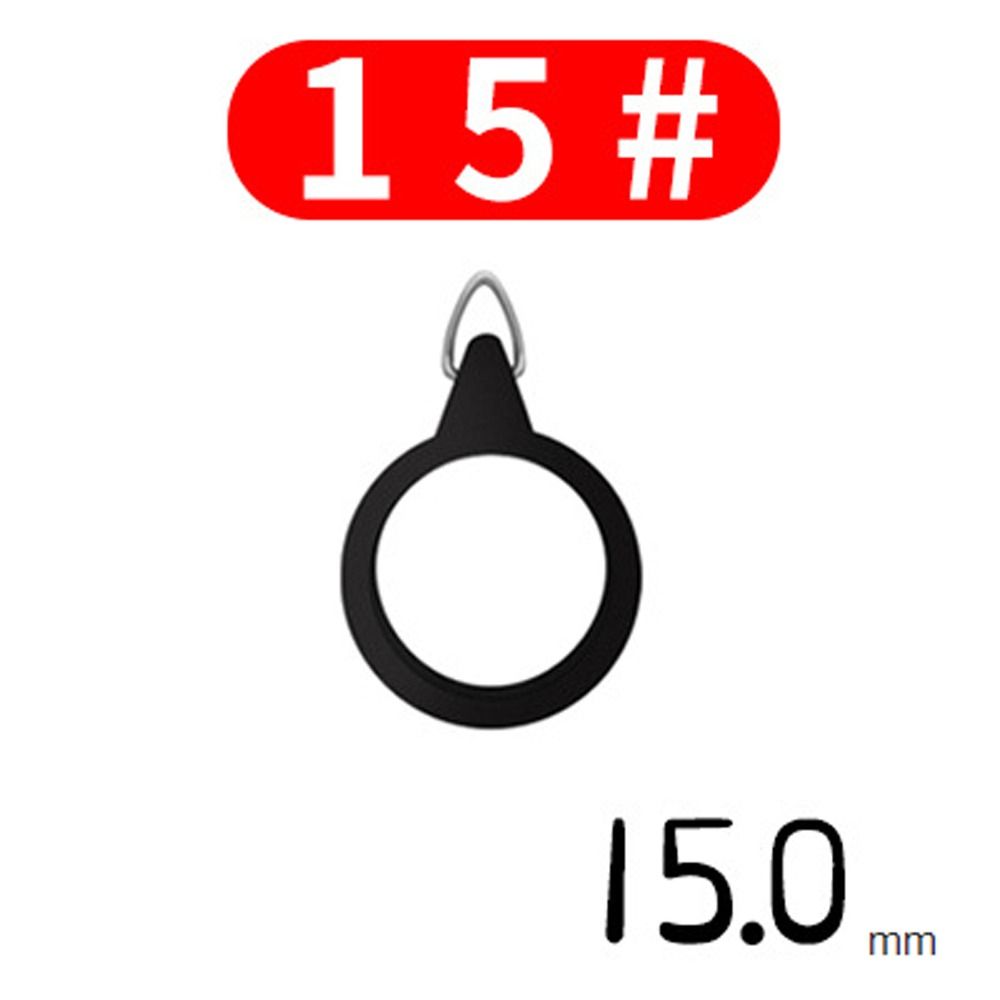 Fishing Lure Accessories - Angelhaken-Zubehör, sicherer Hakenhalter, Schäkel, Gummi-Haken, Angelhaken,