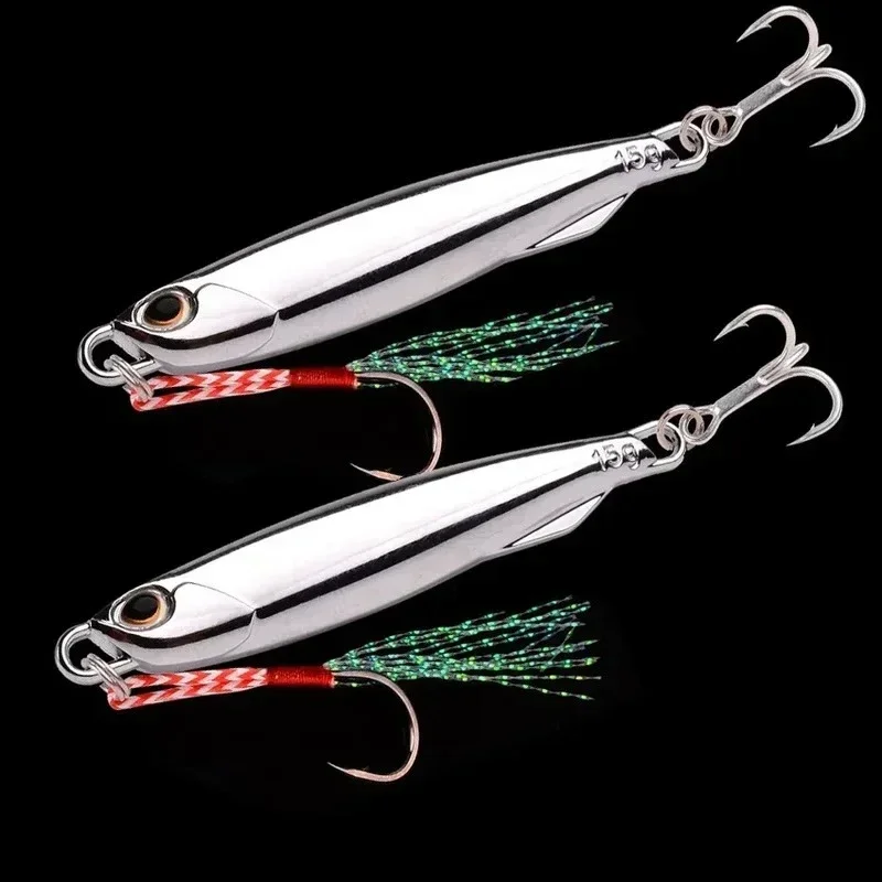 10 Stück Metall-Guss-Jig-Löffe – Fishing Lure Spoon Bewertung und Preis