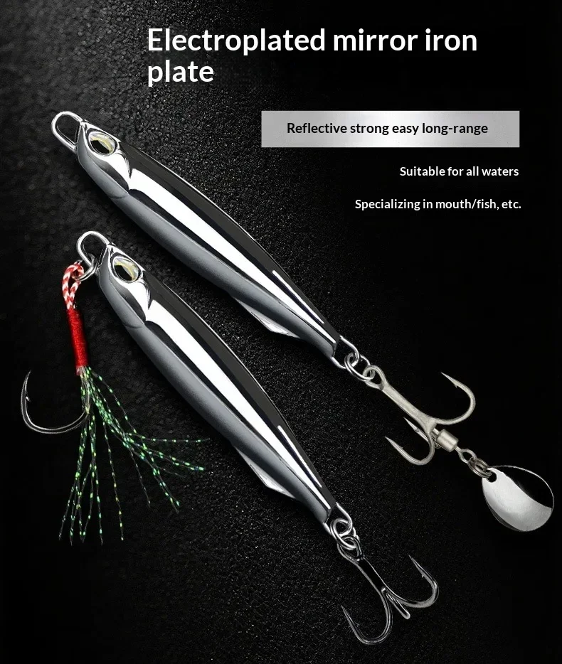 10 Stück Metall-Guss-Jig-Löffe – Fishing Lure Spoon Bewertung und Preis