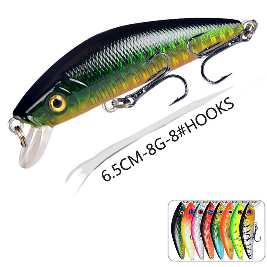 Jerkbait Minnow Kurbel köder A – Fishing Lure Jerkbait Bewertung und Preis
