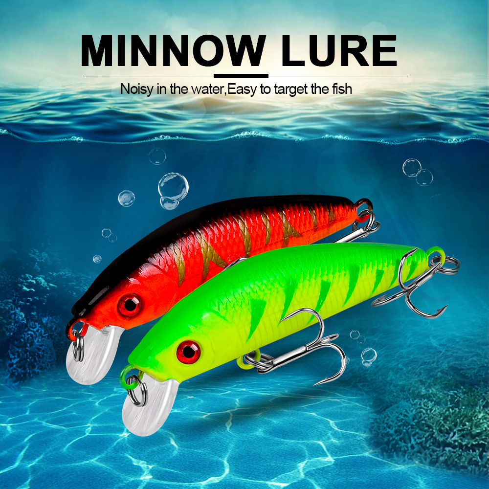 Jerkbait Minnow Kurbel köder A – Fishing Lure Jerkbait Bewertung und Preis