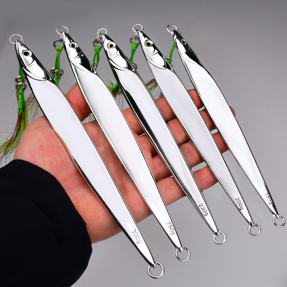 LHFSH 180g-300g Metall-Jigköde – Fishing Lure Spoon Bewertung und Preis