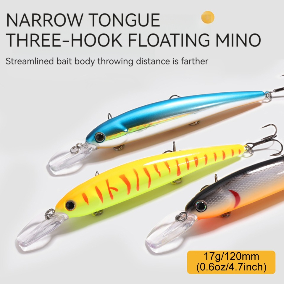 12cm 17g Jerkbait Minnow große – Fishing Lure Jerkbait Bewertung und Preis