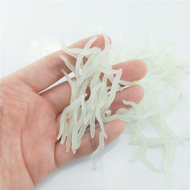 60 stücke 4cm Angeln Silikon L – Fishing Lure Soft Plastic Bewertung und Preis